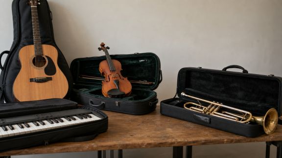 Plateformes de location d’instruments de musique : efficacité, coût et diversité de l’offre