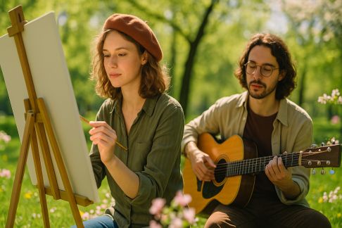 Regards croisés sur les collaborations artistiques du printemps