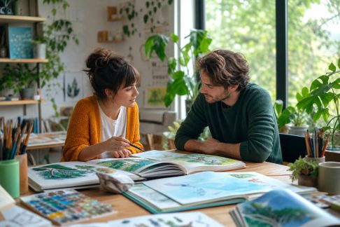 Regards croisés : deux illustrateurs jeunesse sur l’écologie au fil des albums