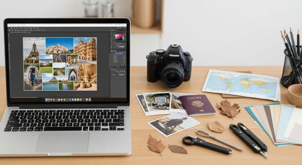 Réaliser un montage photo thématique pour animer vos réseaux sociaux