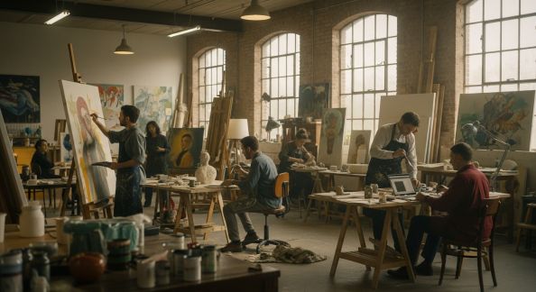 Actualité : l’essor des collectifs d’artistes dans les villes moyennes