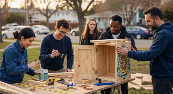 Fabriquer une boîte à livres collaborative pour son quartier