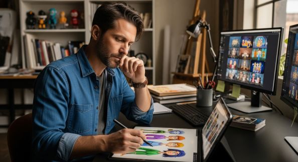 Rencontre avec un scénariste d’animation engagé : éveiller par le dessin animé
